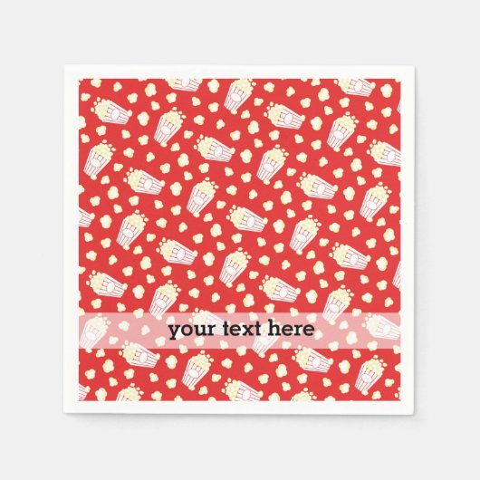 Serviette En Papier Soirée cinéma (Devant)