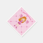 Serviette En Papier Soirée d'anniversaire personnalisée de la coutume (Coin)