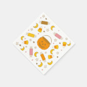 Serviette En Papier Soirée de bonbons d'Halloween (Coin)