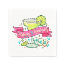 Soirée de jeu de Mahjong et cocktail Margaritas