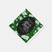 Serviette En Papier Soirée de lancement du livre vert (Coin)