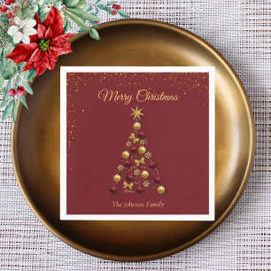 Serviette En Papier Soirée de Noël