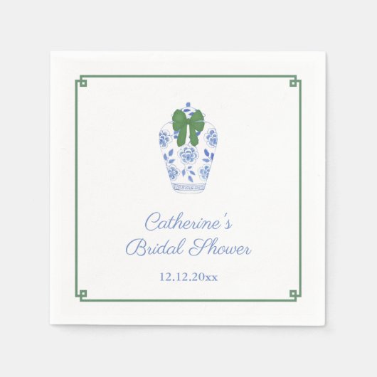 Serviette En Papier Soirée de Noël Smart Ginger Jar (Devant)