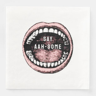 Serviette En Papier Soirée d'études dentaires