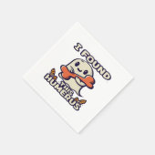 Serviette En Papier Soirée d'Halloween drôle (Coin)