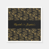 Serviette En Papier Soiree double élégant (Devant)