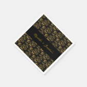 Serviette En Papier Soiree double élégant (Coin)