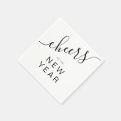 Serviette En Papier Soirée du Nouvel An (Coin)