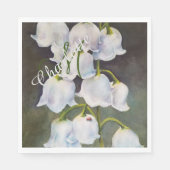 Serviette En Papier Soirée féminine (Devant)