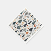 Serviette En Papier Soirée festive Joyeux Noël Fête (Coin)