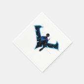 Serviette En Papier Soirée Gotham Knights dans le logo (Coin)