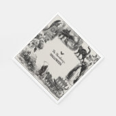 Serviette En Papier Soirée Halloween (Coin)