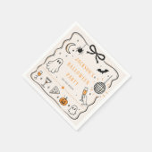 Serviette En Papier soirée Halloween (Coin)