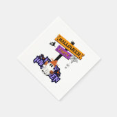 Serviette En Papier Soirée Halloween (Coin)