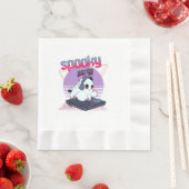 Serviette En Papier Soirée Halloween effrayante (En situation)