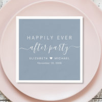 Soirée Happily Ever After Poussiéreux Bleu Récepti