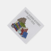 Serviette En Papier Soirée Littéraire Murder Mystery (Coin)