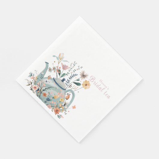 Serviette En Papier Soirée thé chic Douche nuptiale (Coin)