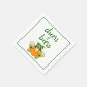 Serviette En Papier Soirées et bières Leprechaun St Patrick's Day Part (Coin)