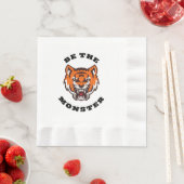 SERVIETTE EN PAPIER SOIS LE MONSTRE (En situation)