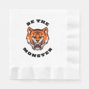 SERVIETTE EN PAPIER SOIS LE MONSTRE