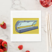 Serviette En Papier Solarium bronzage (En situation)