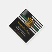 Serviette En Papier Soldat de retraite (Coin)