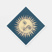 Serviette en papier Soleil (Coin)