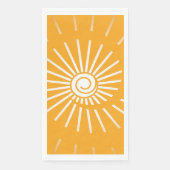 Serviette En Papier Soleil 2 (Devant)