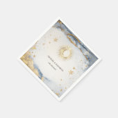 Serviette En Papier Soleil céleste, Lune, Étoiles (Coin)
