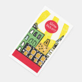 SERVIETTE EN PAPIER SOLEIL DANS LA VILLE (Coin)