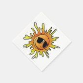 Serviette En Papier SOLEIL D'ÉTÉ cool (Coin)