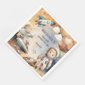 Serviette En Papier Soleil Premier voyage autour du soleil Photo 1er a (Coin)
