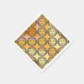 Serviette En Papier Soleil souriant (Coin)