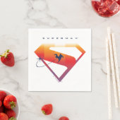 Serviette En Papier Soleil Tourner Superman Shield (En situation)