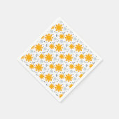 Serviette En Papier Soleils, lunes et nuages de Kawaii (Coin)