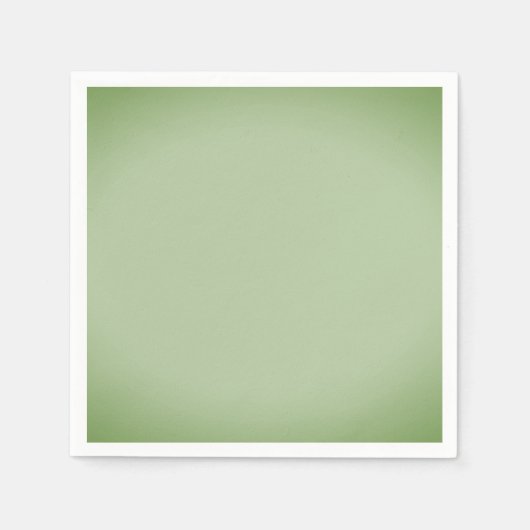 Serviette En Papier Solid Jade Green Celadon (Devant)