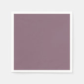 Serviette En Papier Solid plum dandy purple (Devant)