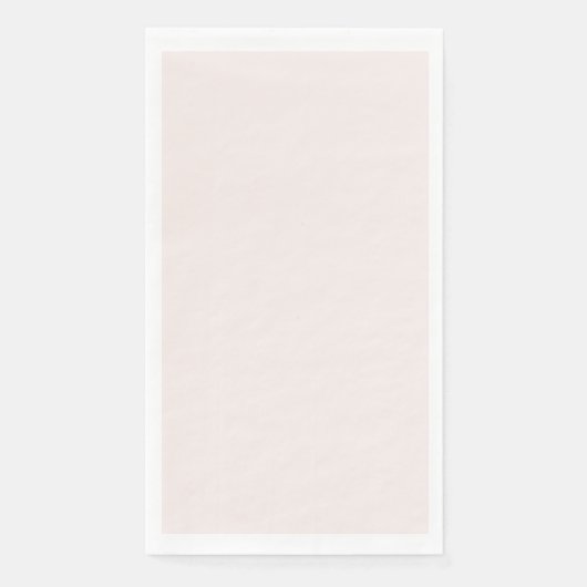 Serviette En Papier solide rose lait (Devant)