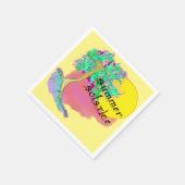 Serviette En Papier Solstice d'été (Coin)