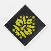 Serviette En Papier solstice d'été agréable Mi-été (Coin)