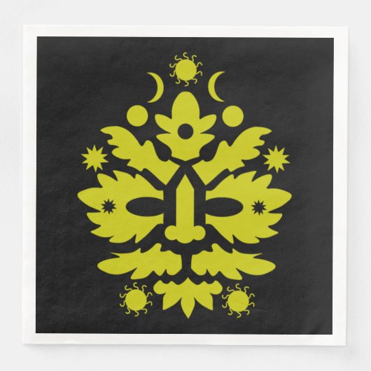 Serviette En Papier solstice d'été agréable Mi-été (Devant)