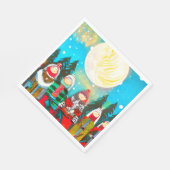 Serviette En Papier Solstice d'hiver (Coin)