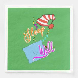Serviette En Papier Sommeil elfe bien Nap