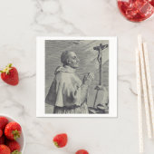Serviette En Papier Son Éminence saint Charles Borromée (En situation)