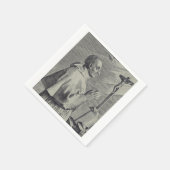 Serviette En Papier Son Éminence saint Charles Borromée (Coin)