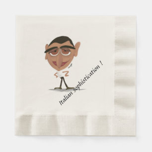 Serviette En Papier Sophistication d'Italien de serviette de papier