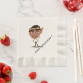 Serviette En Papier Sophistication d'Italien de serviette de papier (En situation)