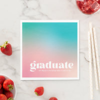 Sorbet Gradient Graduent Party Napkins