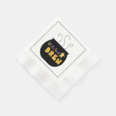 Serviette En Papier Sorcières brassent Halloween papier Napkin (Coin)